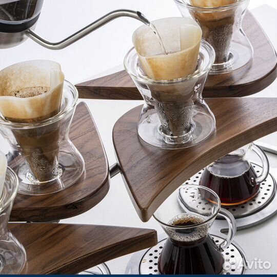 Воронка Chemex для кофе от V60 до V30