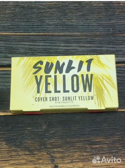 Палетка теней Smashbox Sunlit Yellow