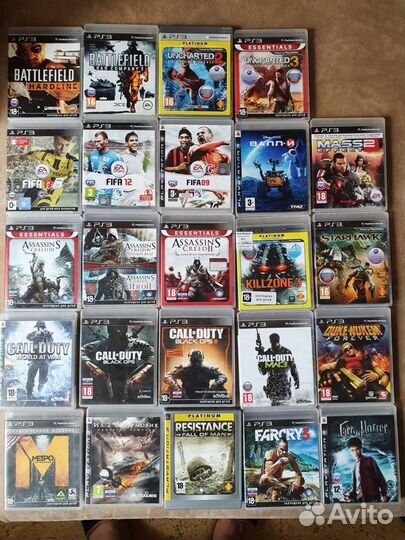 Игры диски для ps3