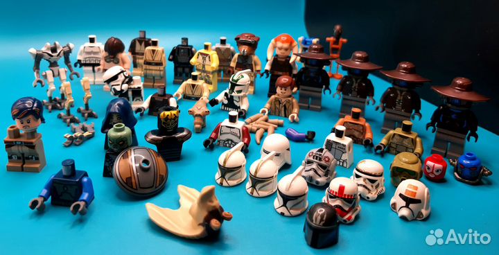 Lego детали фигурок Star Wars