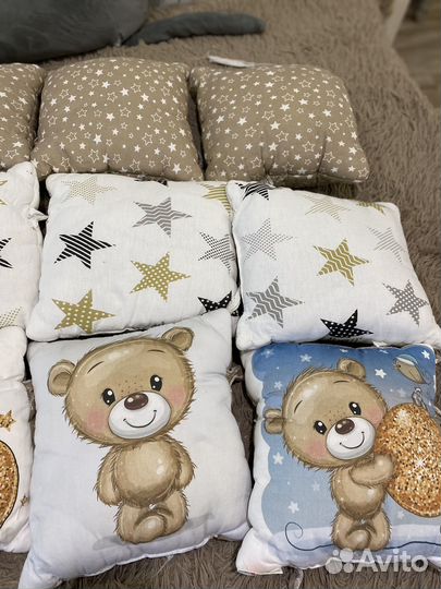 Бортики на кроватку