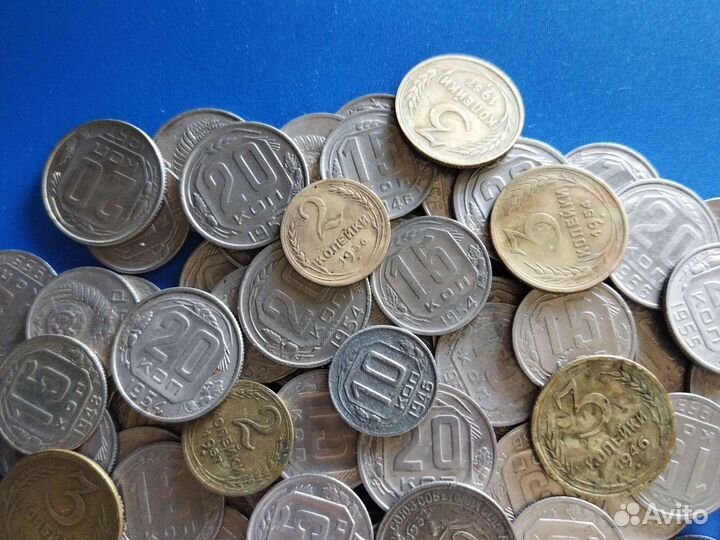 Монеты СССР до 1961 года (погодовка)