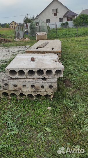 Плиты перекрытия пустотные бу