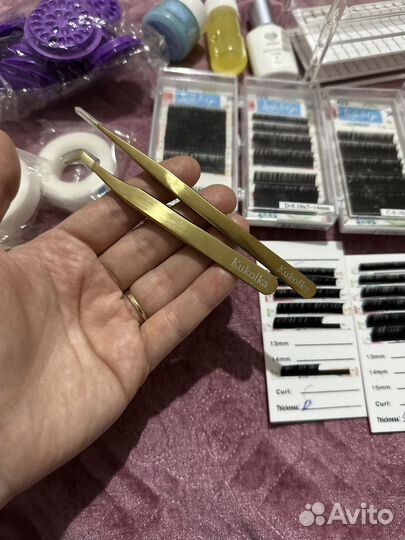 Пинцеты для наращивания