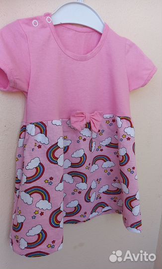 Платье для малышки 74