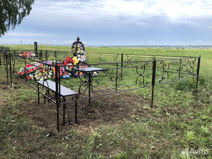 Ритуальные оградки и кованые изделия