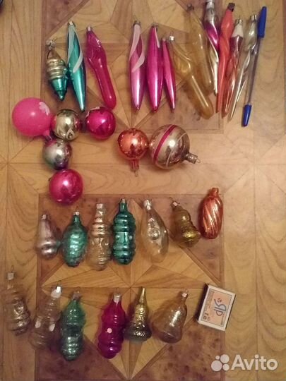 Елочные, новогодние игрушки