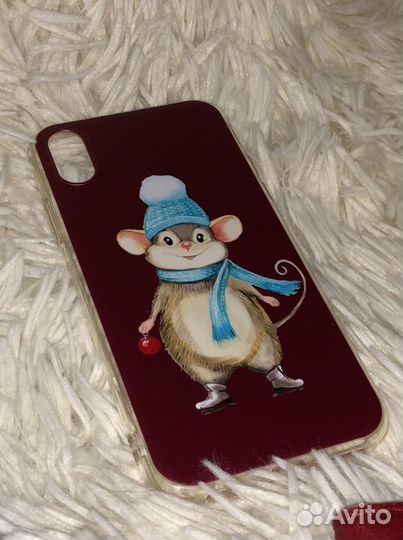 Чехлы на iPhone x/xs цена за шт