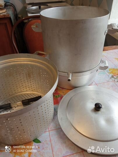 Соковарка СССР бу алюминиевая