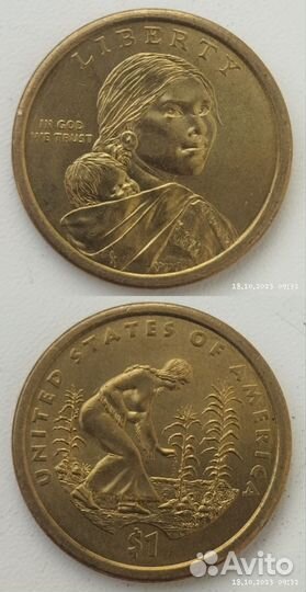 Юбилейные монеты 1 доллар,серия президенты