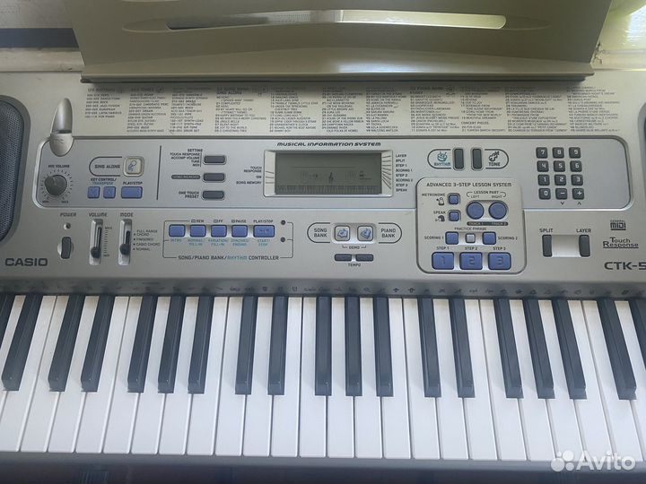 Синтезатор casio ctk-591