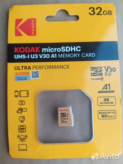 Флешка micro sd 32Gb (class 10)