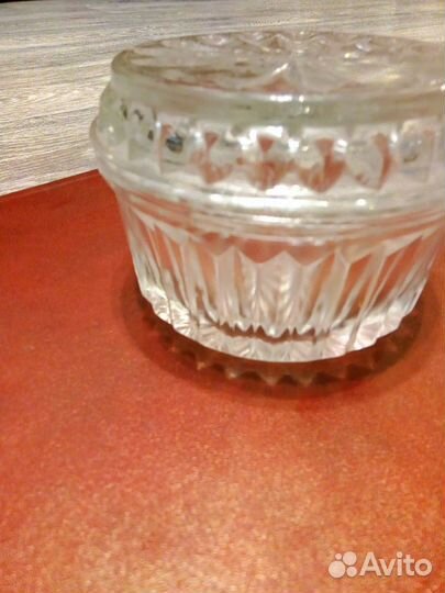 Шкатулка стекло СССР