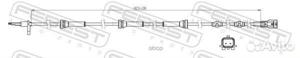 Датчик ABS задний febest 02606-006 nissan teana