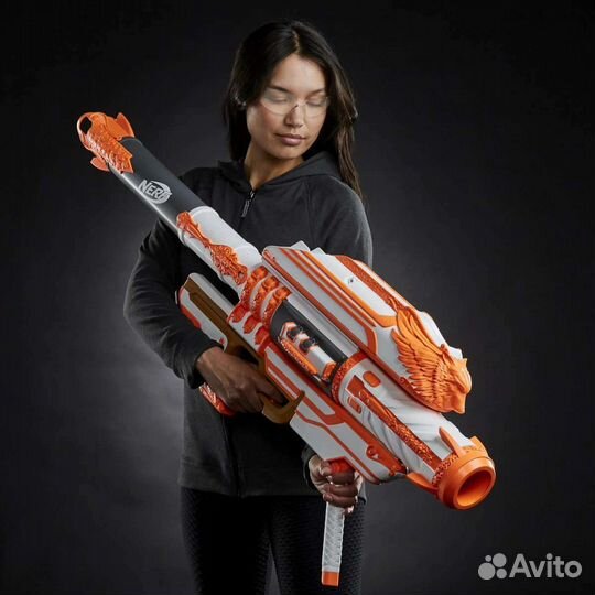 Destiny Gjallarhorn Nerf Blaster + pin