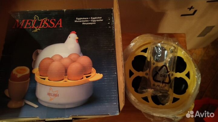 Яйцеварка Melissa электрическая, новая