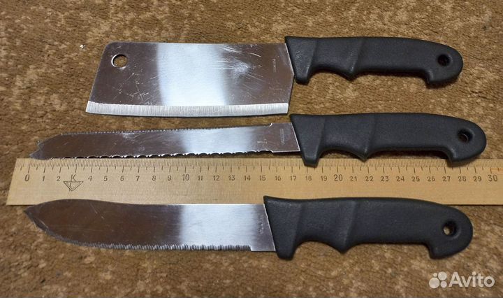 Набор кухонных ножей из нержавеющей стали