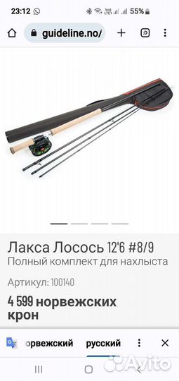 Нахлыстовый комплект