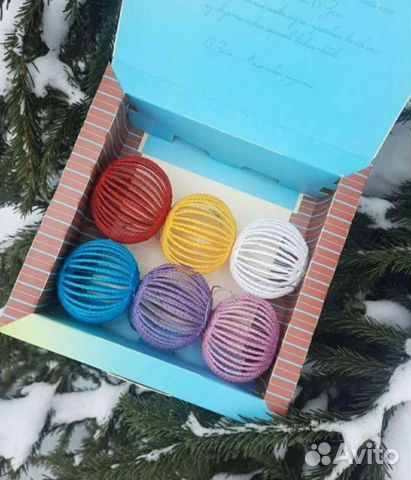 Украшения на ёлку шары