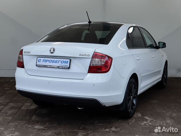 Skoda Rapid 1.6 AT, 2016, 159 214 км