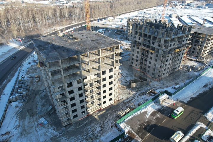 2-к. квартира, 54,4 м², 9/15 эт.