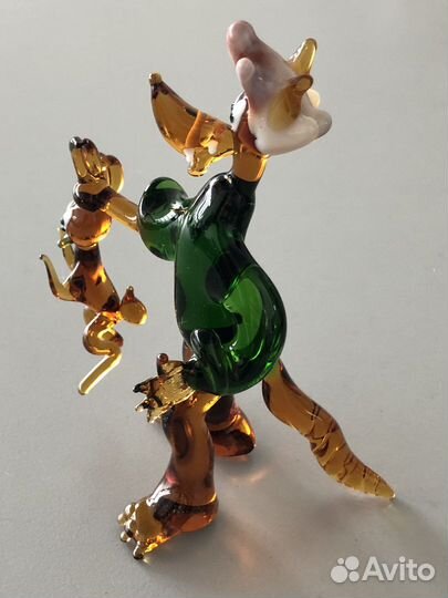 Ну погоди СССР. Фигурка. Цветное стекло