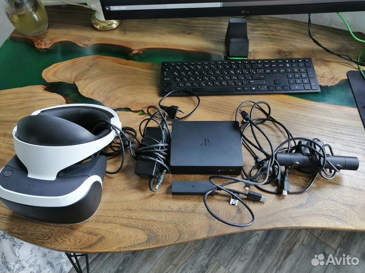 Шлем sony ps4 VR v2 на запчасти