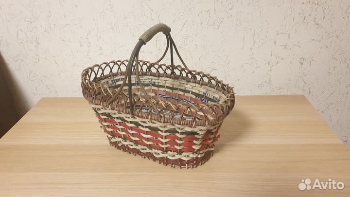 Плетеные корзинки пвх