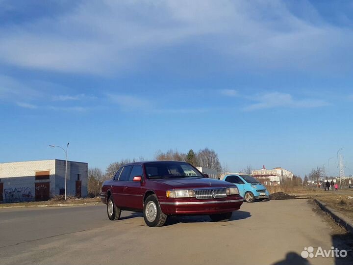 Lincoln Continental 3.8 AT, 1990, 390 000 км
