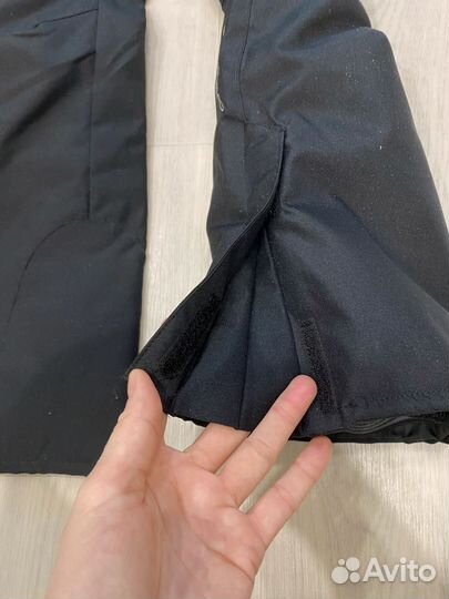 Брюки утепленные на лямках, р. 140-146см