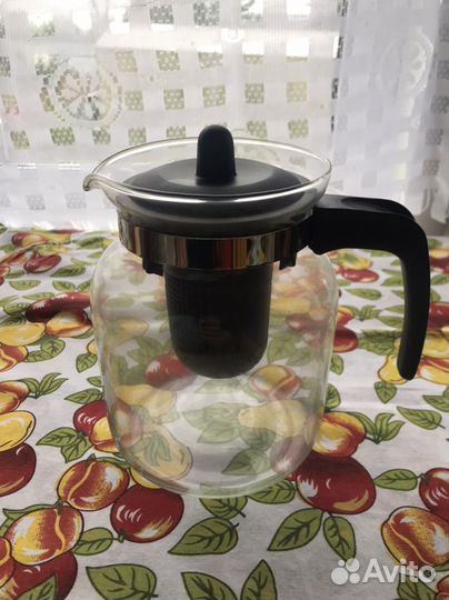 Чайник заварочный стеклянный