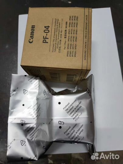 Печатная головка PF-04, 05,06. Гарантия