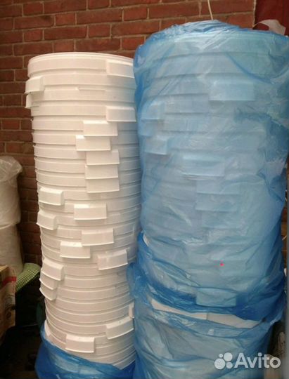 Ведро пластиковое с крышкой 30 литров