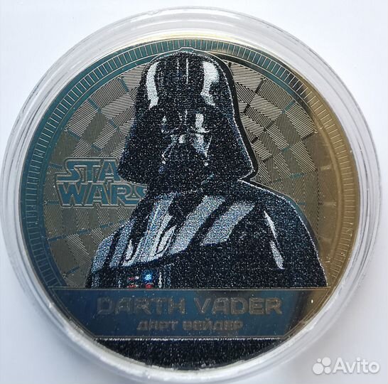 Сувенирные монеты герои Звездных воин Star Wars