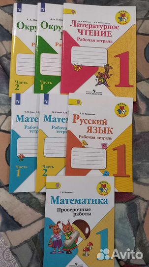 Рабочие тетради 1 класс школа россии