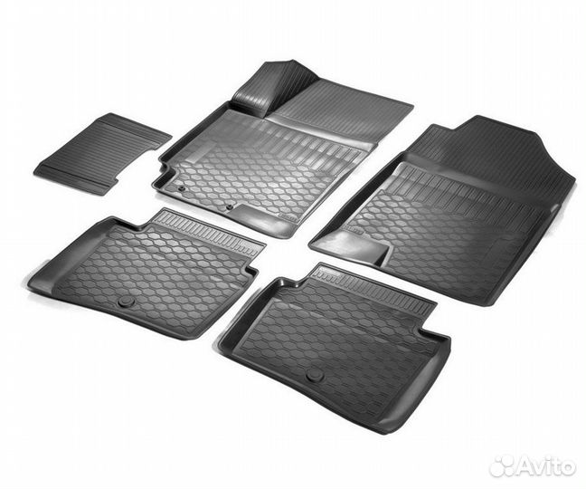 Коврики салона hyundai solaris 2017-2023