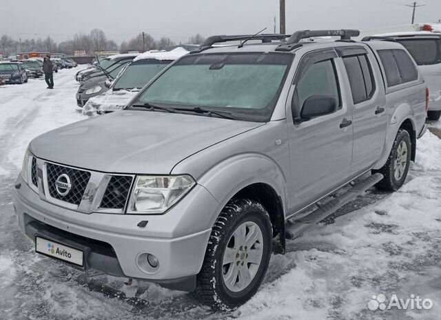 Подножки пороги Nissan Navara D40