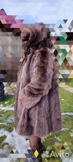 Шуба женская натуральная из бобра