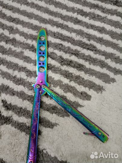 Нож бабочка, не заточеная