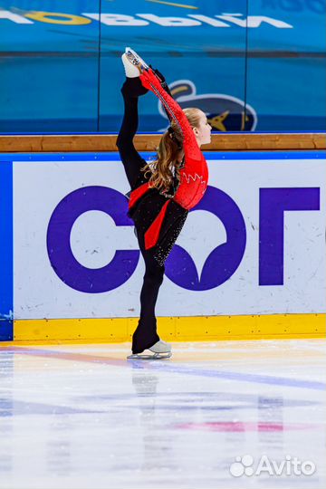 Костюм для фигурного катания 134-146