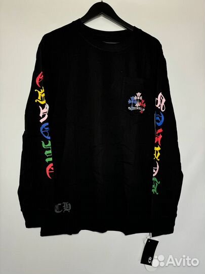 В наличии Chome Hearts Multicolor Лонгслив