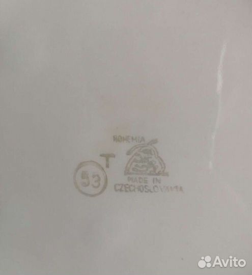 Сервиз столовый Чехословакия оригинал