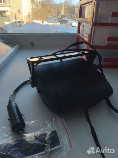 Тепловентилятор от прикуривателя