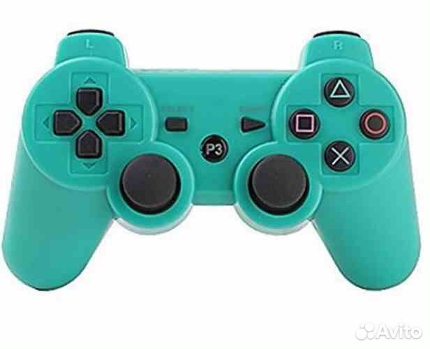 Джойстик Dualshock 3 PS3, зеленый