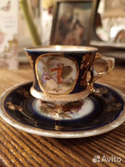 Кофейная чашечка с блюдцем, Зап. Европа