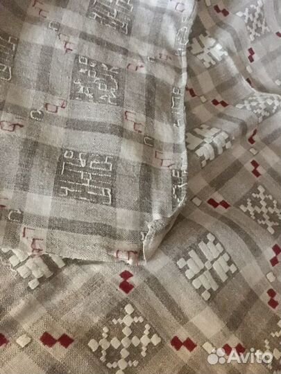 Покрывало льняное натуральное