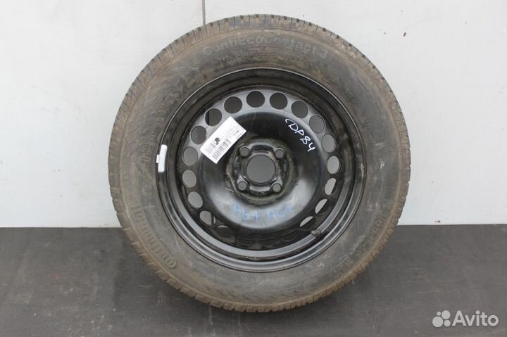 Диск колеса 4*100 с резиной Continental 185/65 R15