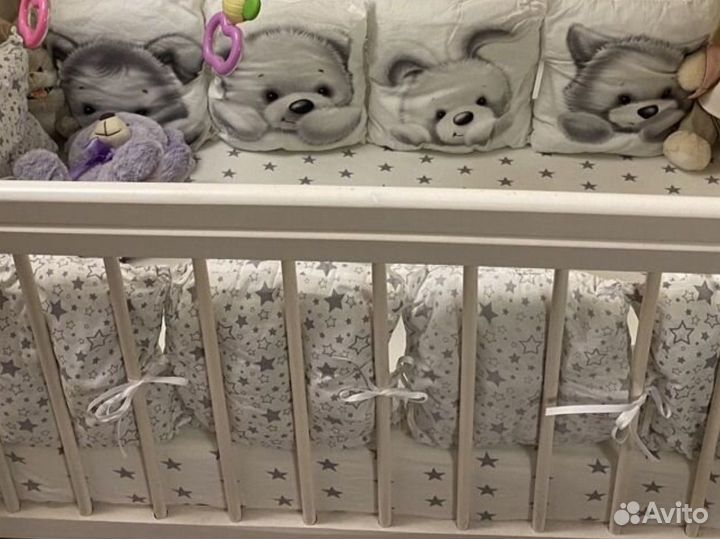 Бортики в кроватку