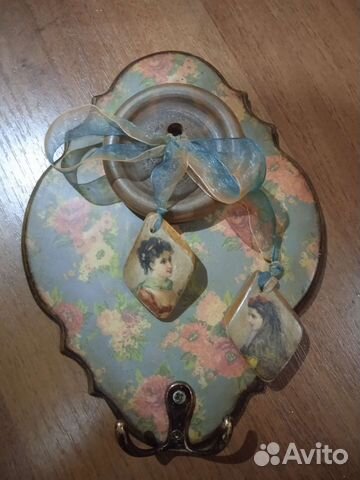 Ключница, декупаж, дерево