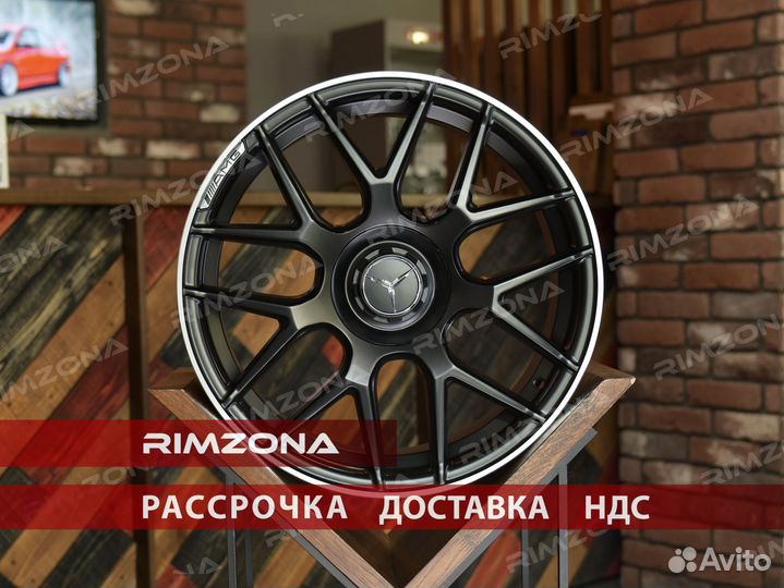 Литые диски AMG R22 для Mercedes. Ндс